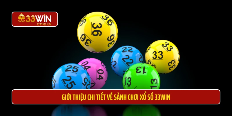 Giới thiệu chi tiết về sảnh chơi xổ số 33WIN